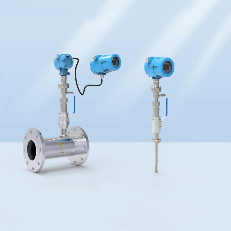 Customizable High Precision Coriolis Mass Flow Meter Water Gas Oil Air Other Fluids LCD Display Thread Convenient Measurement