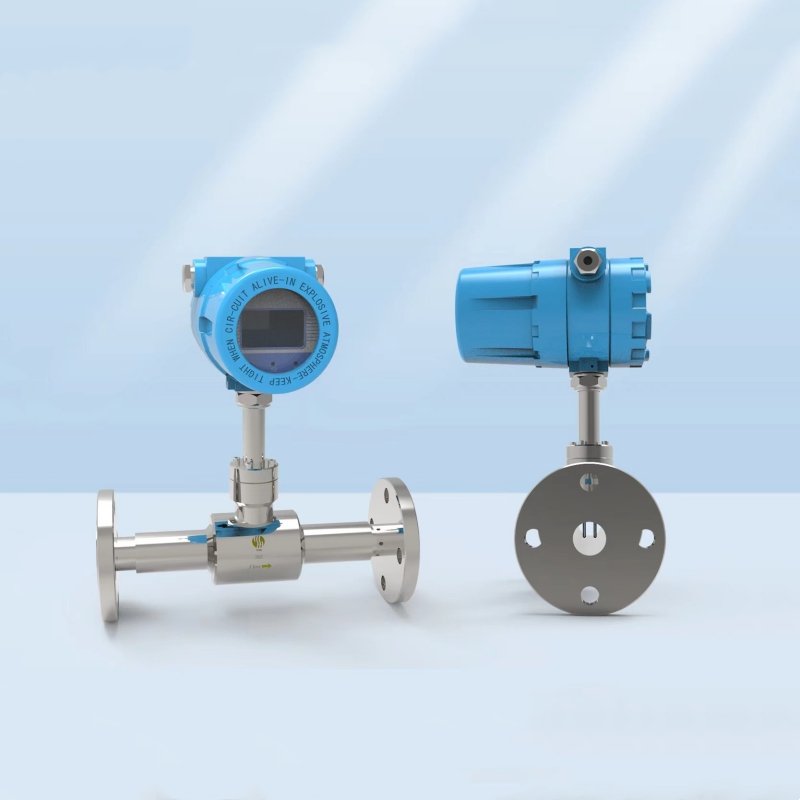 Customizable High Precision Coriolis Mass Flow Meter Water Gas Oil Air Other Fluids LCD Display Thread Convenient Measurement