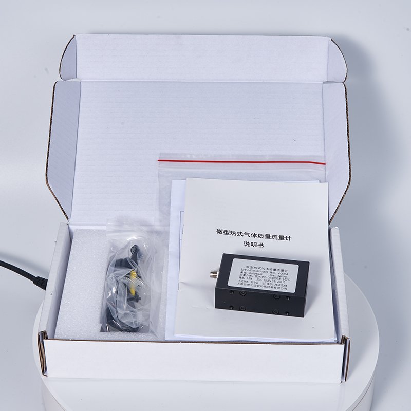 Micro Thermal Gas Mass Flowmeter Is Suitable for Dry Gas air Oxygen Gas Flow Meter