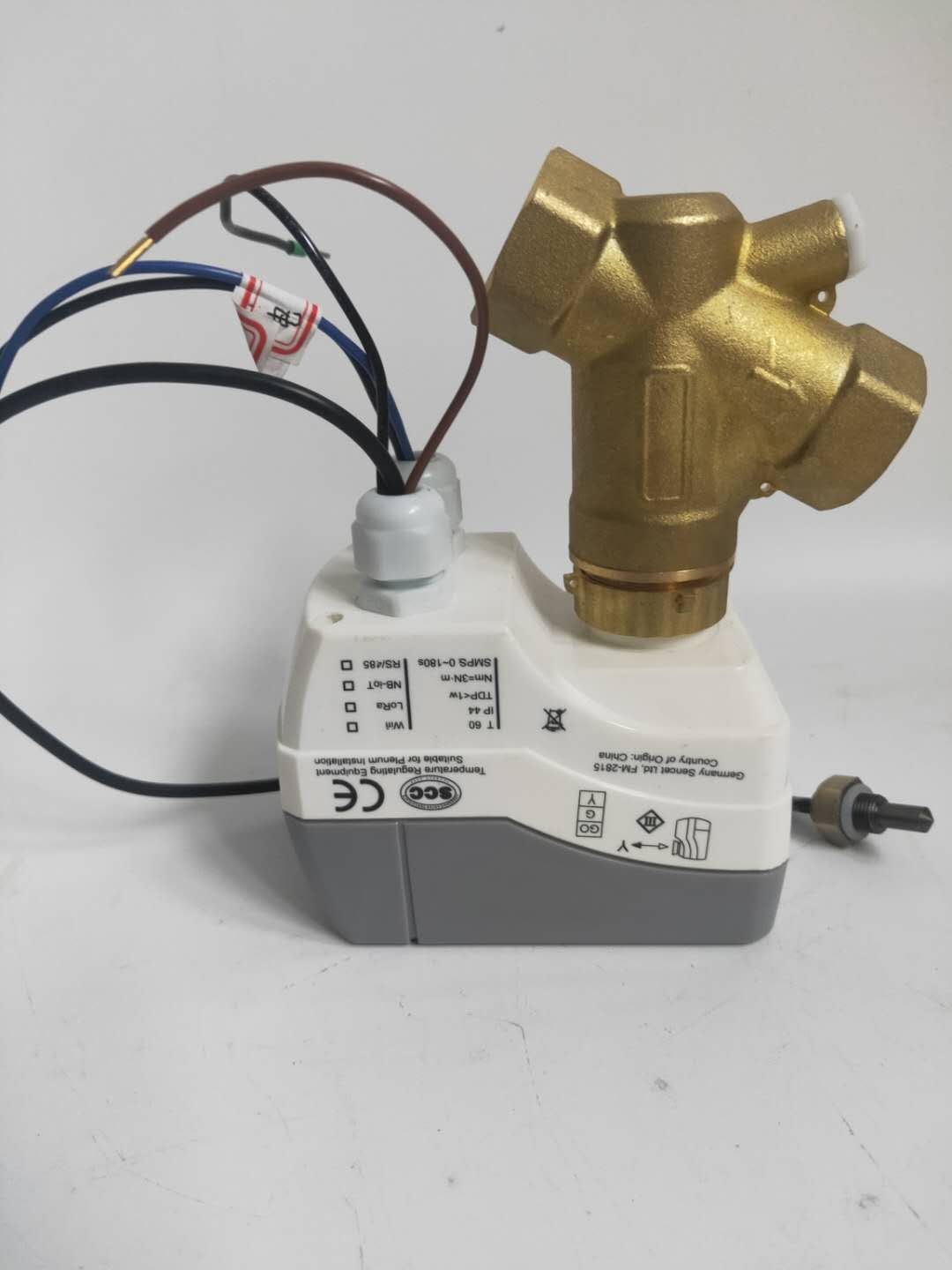 Bronze Brass Pressure Independent Balancing Control Valve Temperature Controlled Balance Valve