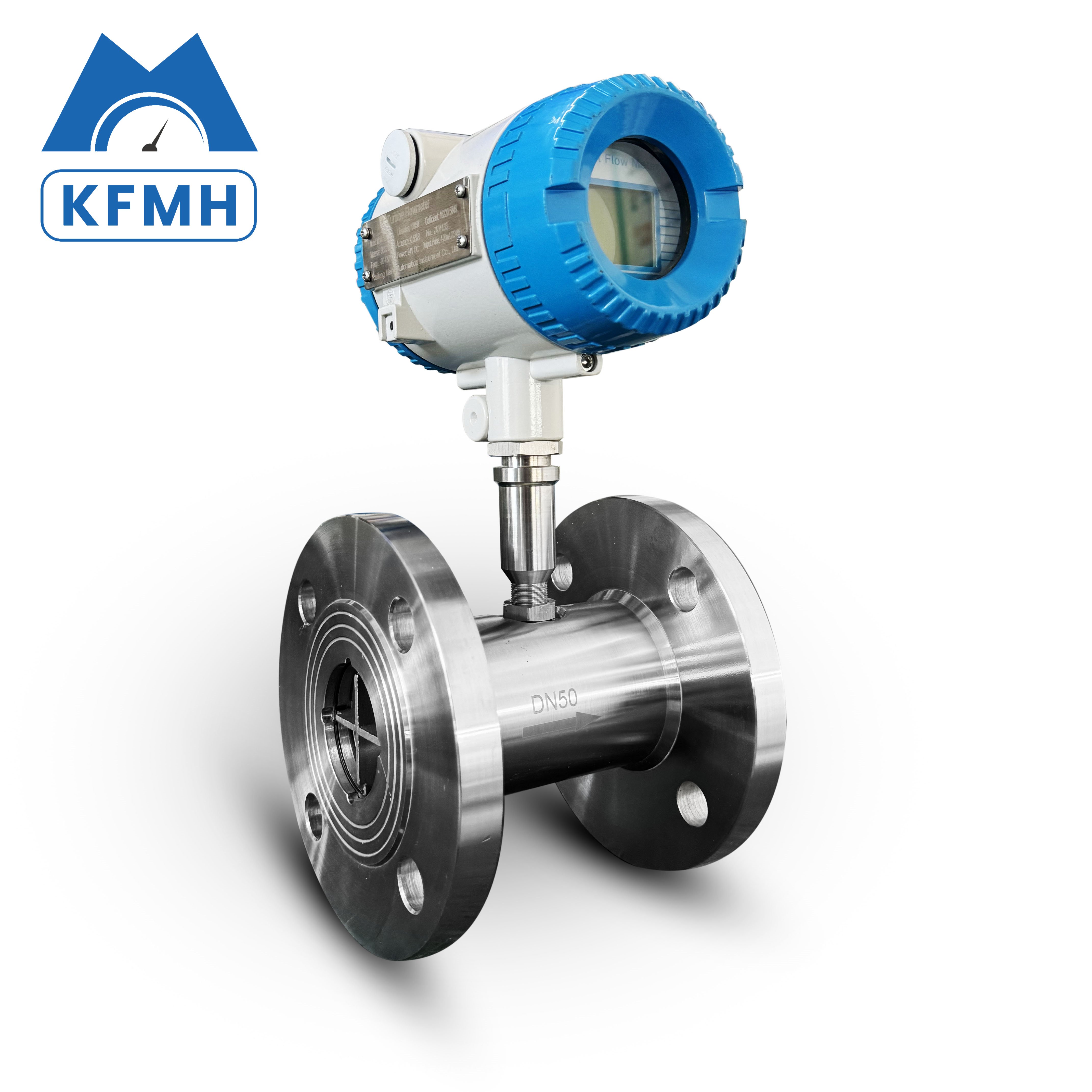 4-20mA Pulse RS485 Battery Pure Water Flowmeter SS304 SS316L Diesel Fuel Edible Oil Medidor De Flujo Turbine Flow Meter
