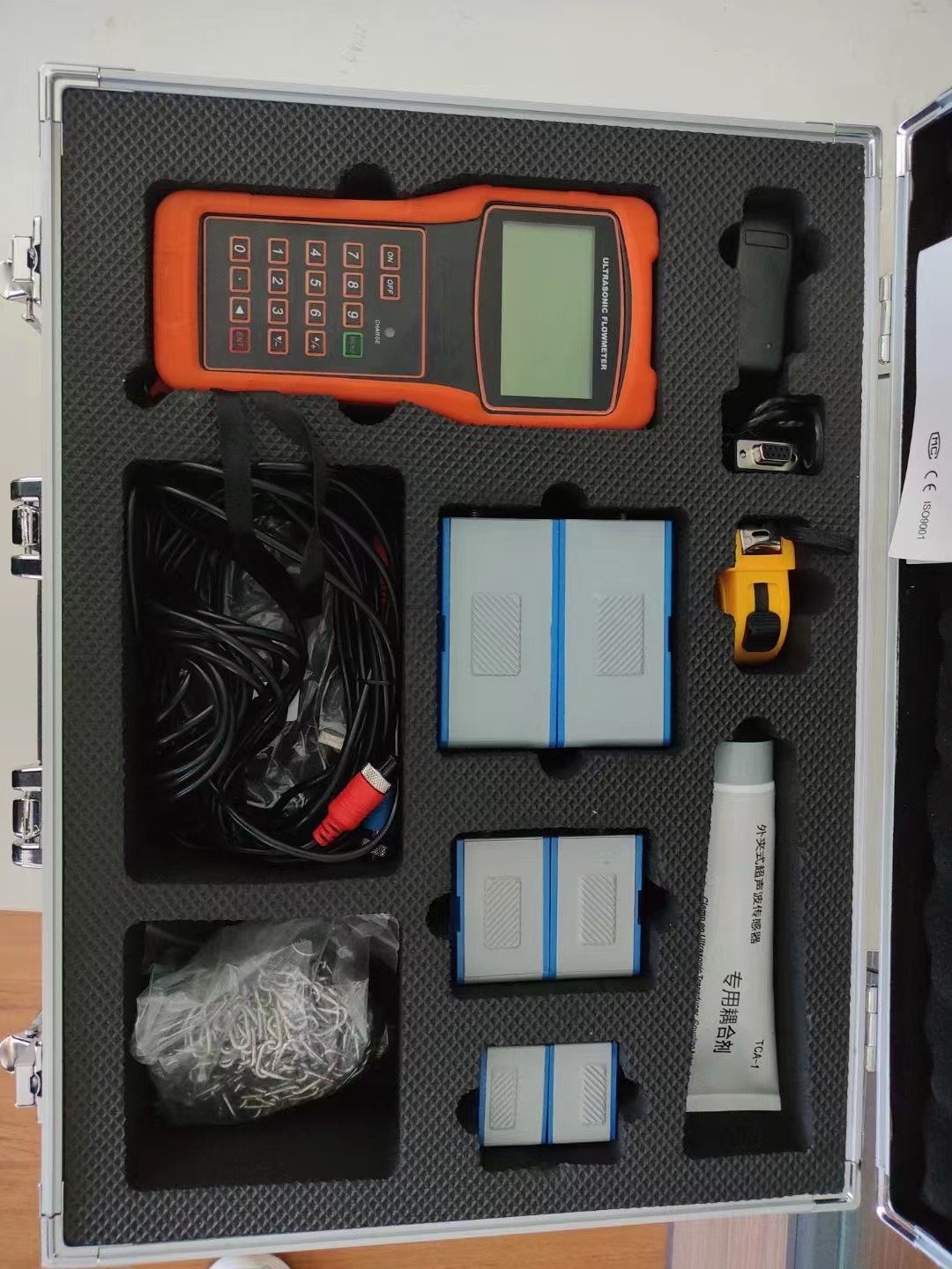 Industrial Flow Meters Liquid Flow Meter With Printer Portable Flowmeter