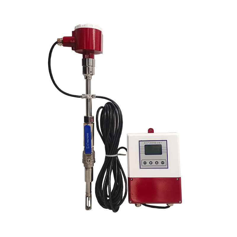 Manufacturer Digital LCD Display Ultrasonic Flowmeter for Fuel Water Gas Oil and Air