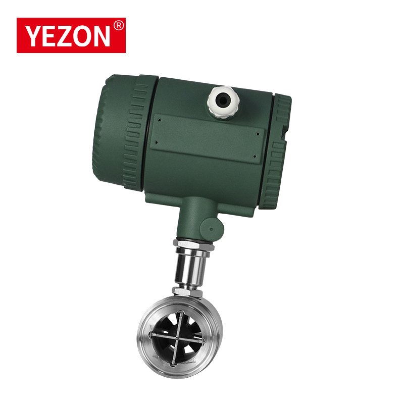 CE ISO Approved High Accuracy DN 65 Digital Turbine Flowmeter 0.5% for Oil Gas Liquid Air OEM Customizable for Water Methanol