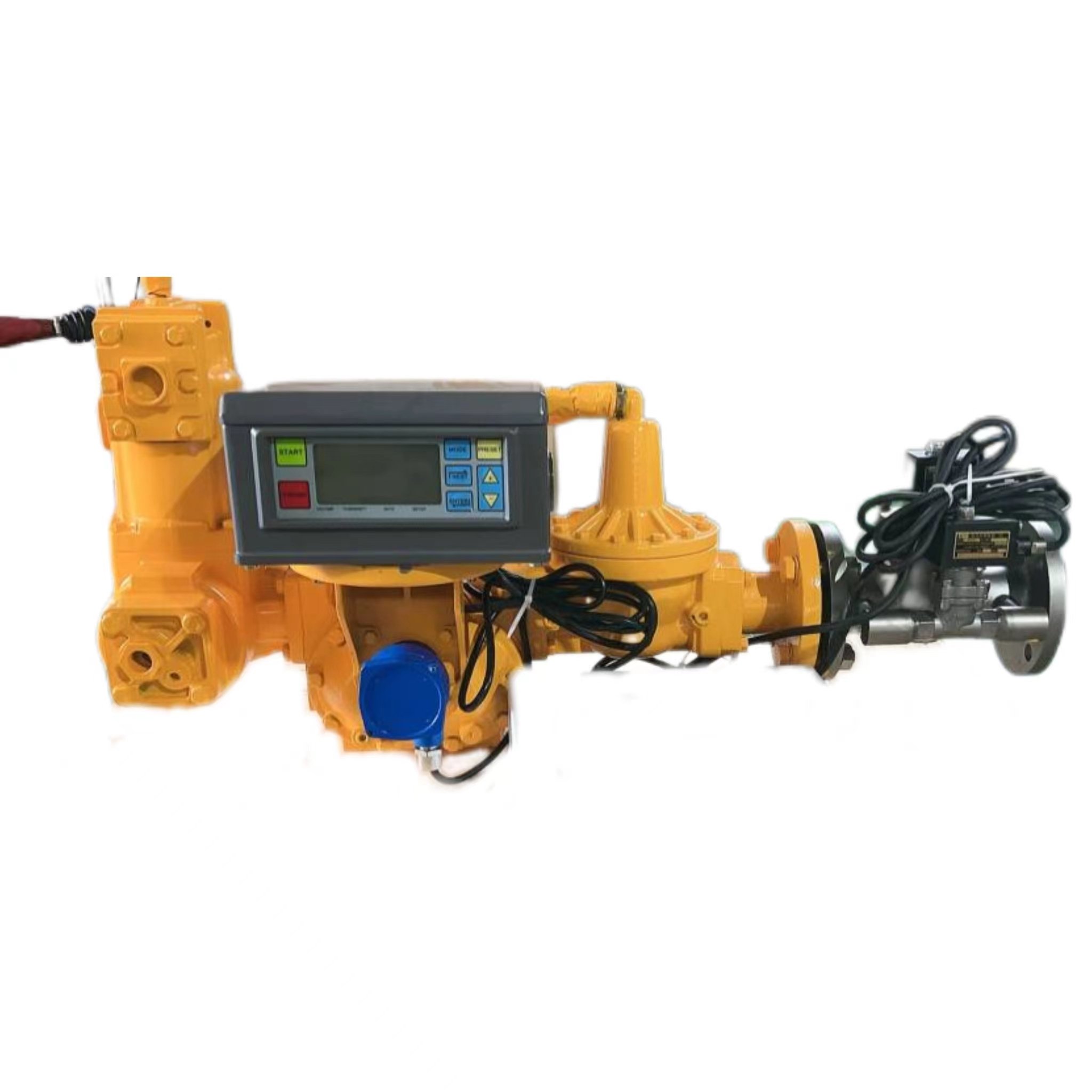 LPG Gas Flow Meter With Electronic Register LPG Unloading Flow Meter Gas Tanker Flow Meter