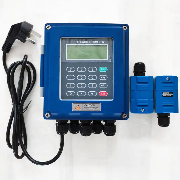 Module Type Open Channel Wall Mounted Clamp on Chemical Liquid Insertion Ultrasonic Flowmeter Sensor Ultrasonic Water Flow Meter
