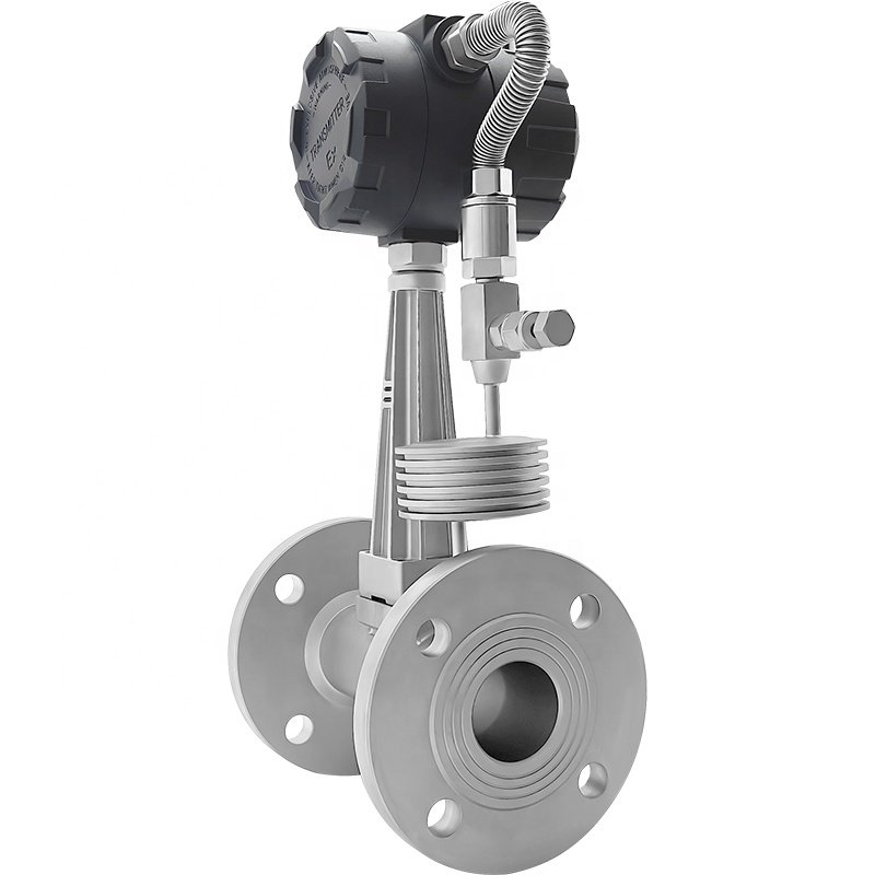 High Quality DN15-2600 Vortex Flow Sensor Digital Display Liquid Steam Gas Flowmeter OEM Supported for Water Oil and Air