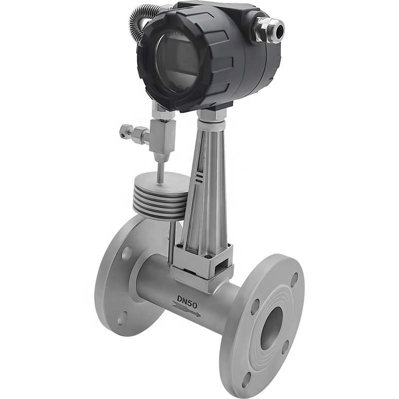 High Quality DN15-2600 Vortex Flow Sensor Digital Display Liquid Steam Gas Flowmeter OEM Supported for Water Oil and Air