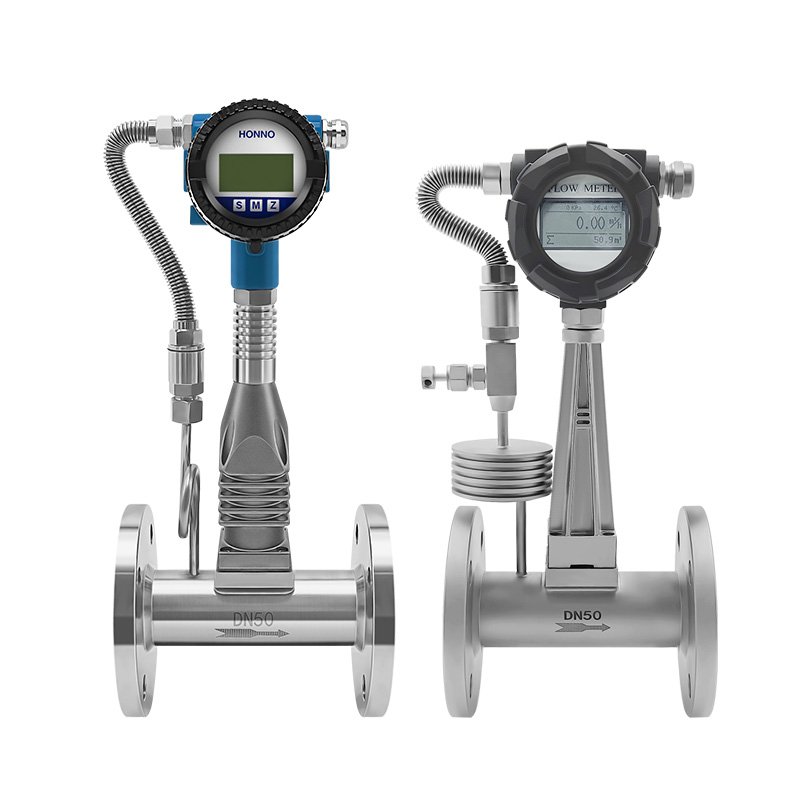 High Quality DN15-2600 Vortex Flow Sensor Digital Display Liquid Steam Gas Flowmeter OEM Supported for Water Oil and Air