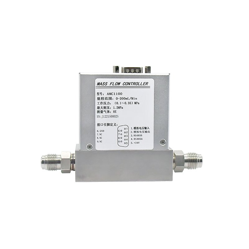 Air Mass Flow Meter Mass Flow Controller Flow Sensor Measurement With RS485/Voltage Output AMC1100