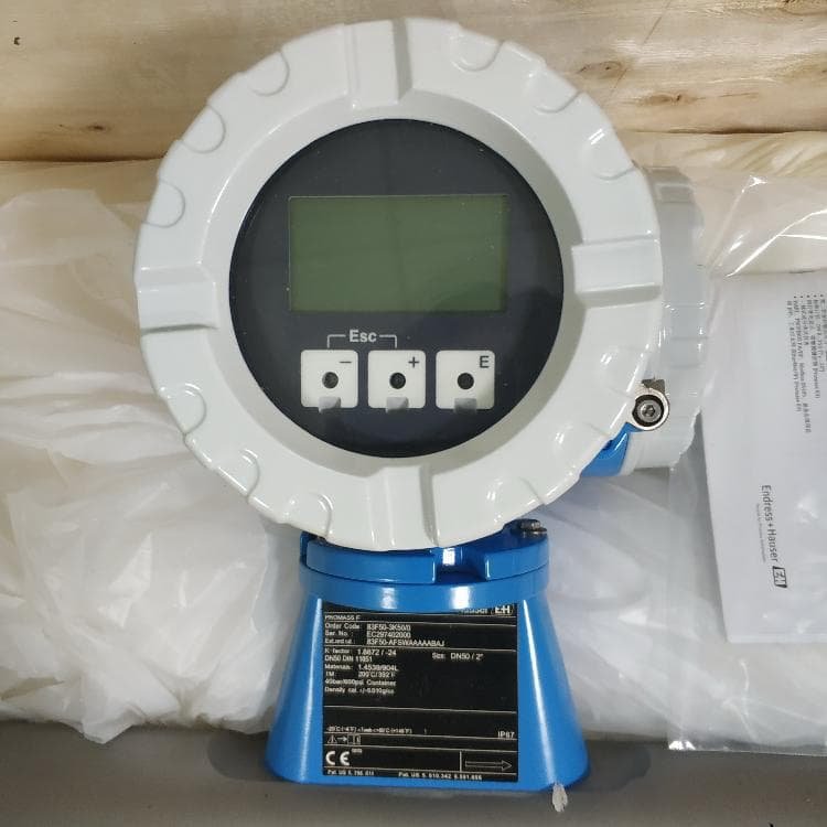 Endress Hauser Flowmeter 83F50-3K500 Coriolis Gas Mass Flowmeter