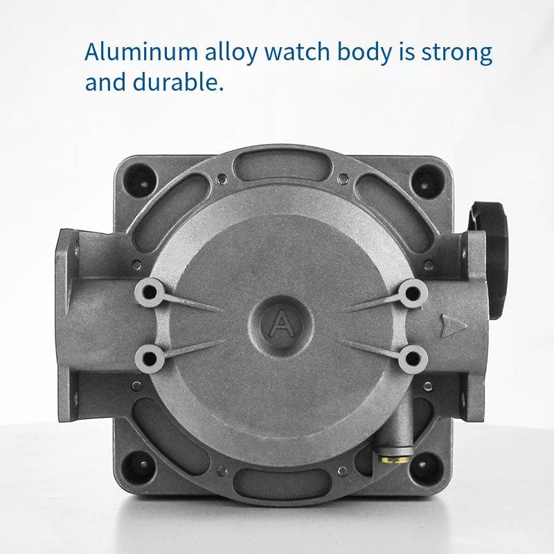 High Precision Aluminum Housing Number Digital Display Mechanical Flowmeter Lpg Gas Mechanical Flow Meters