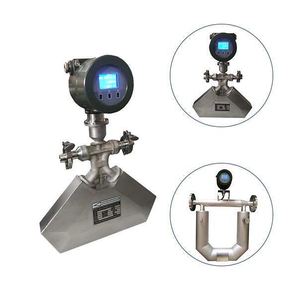 0.1% Digital Bitumen Flow Meter Coriolis Mass Liquid Flow Meter