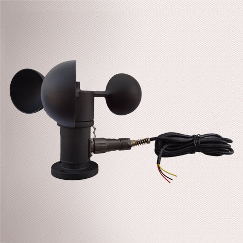 Three-cup Type Wind Speed Sensor Anemometer Nylon Material for Wind Tower Crane
