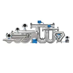 Stainless Steel Anti-corrosion Liquid Water Gas Flowmeter, High Accuracy Fuel Coriolis Mass Flow Meter ODM OEM