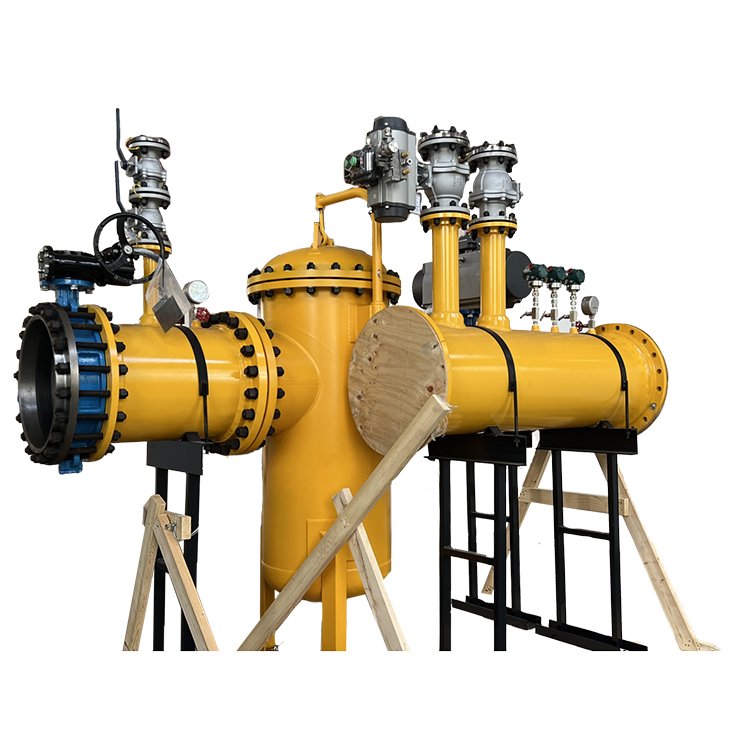 Customizable OEM Natural Gas Metering Station with Skids & Gas Pressure Regulating Features