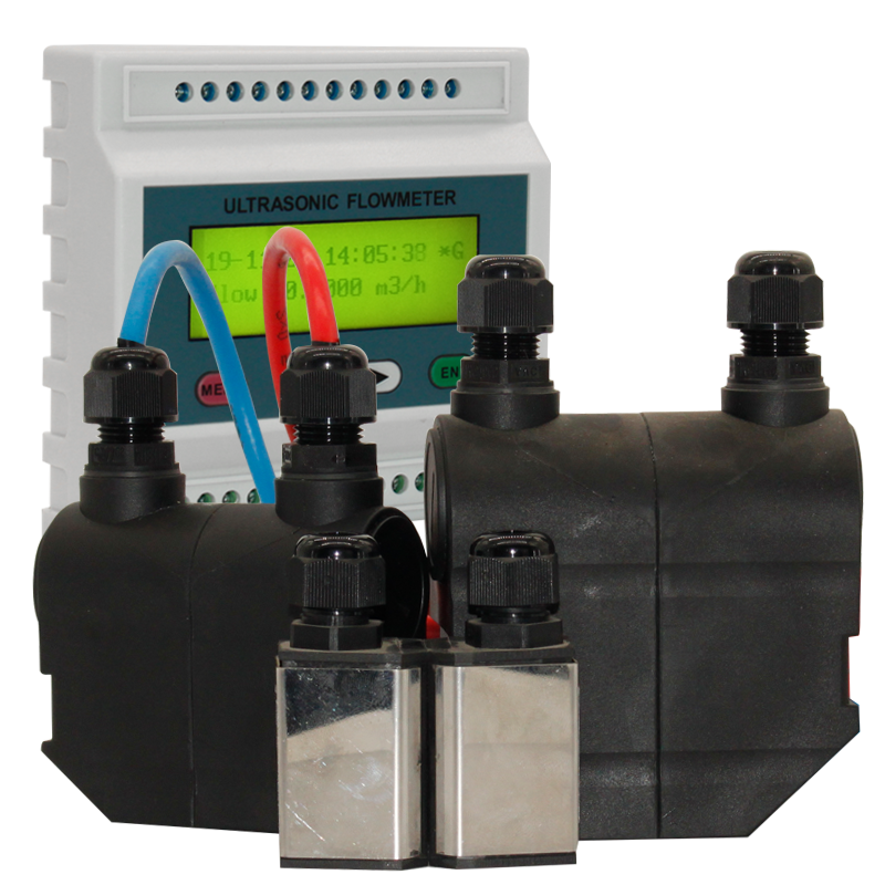 24VDC Power Supply High Accuracy Flowmeter Moduler Ultrasonic Flow Meter
