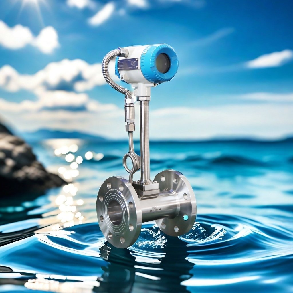 32mm Intelligent Compressed Air Nitrogen Vortex Flow Meter