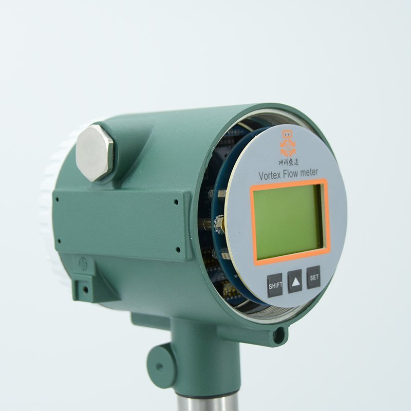 Dn50 6" Steam 4-20ma Hart 2 Wire Sensors Best Quality Gas Precession Flow Meter vortex Flowmeter