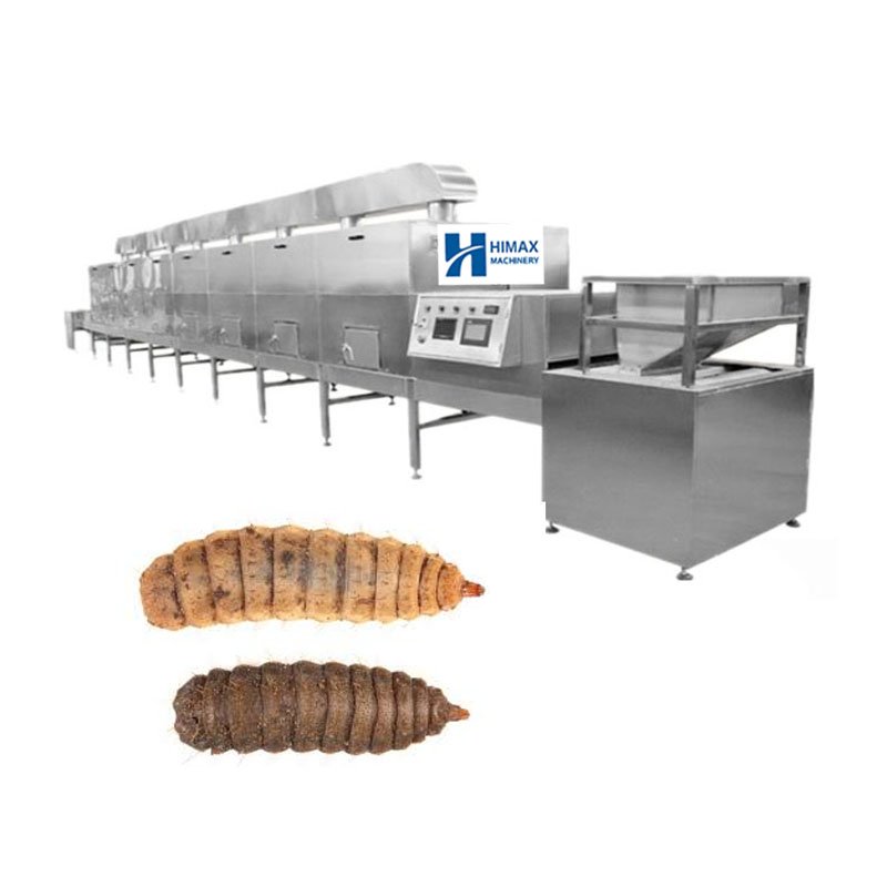 Energy Saving Black Fly Larvae Drying Machine Bsfl BSF Dryer Insect Drying Microwave Equipment