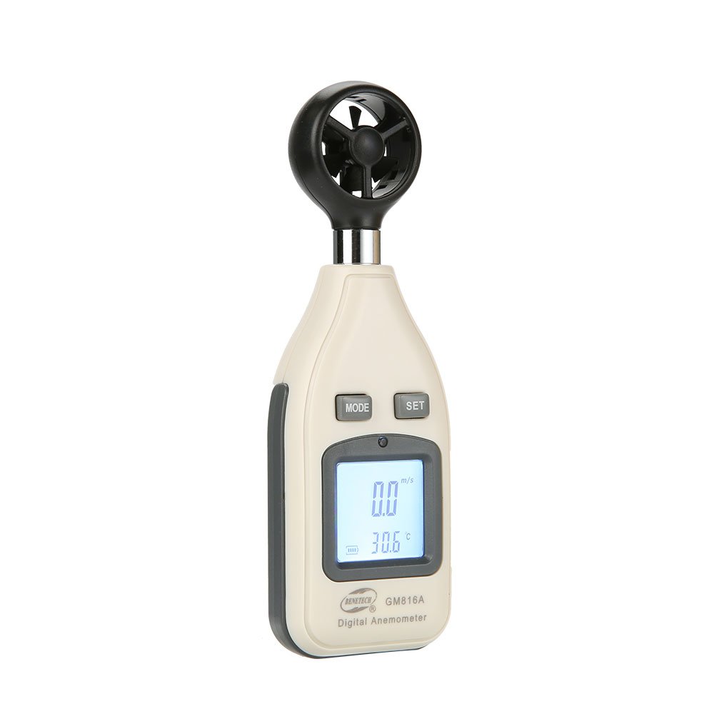2023 BENETECH GM816A Wind Speed Meter Anemometer Handheld Digital Air Velocity Flow Teste Excellent Quality and Reasonable Price
