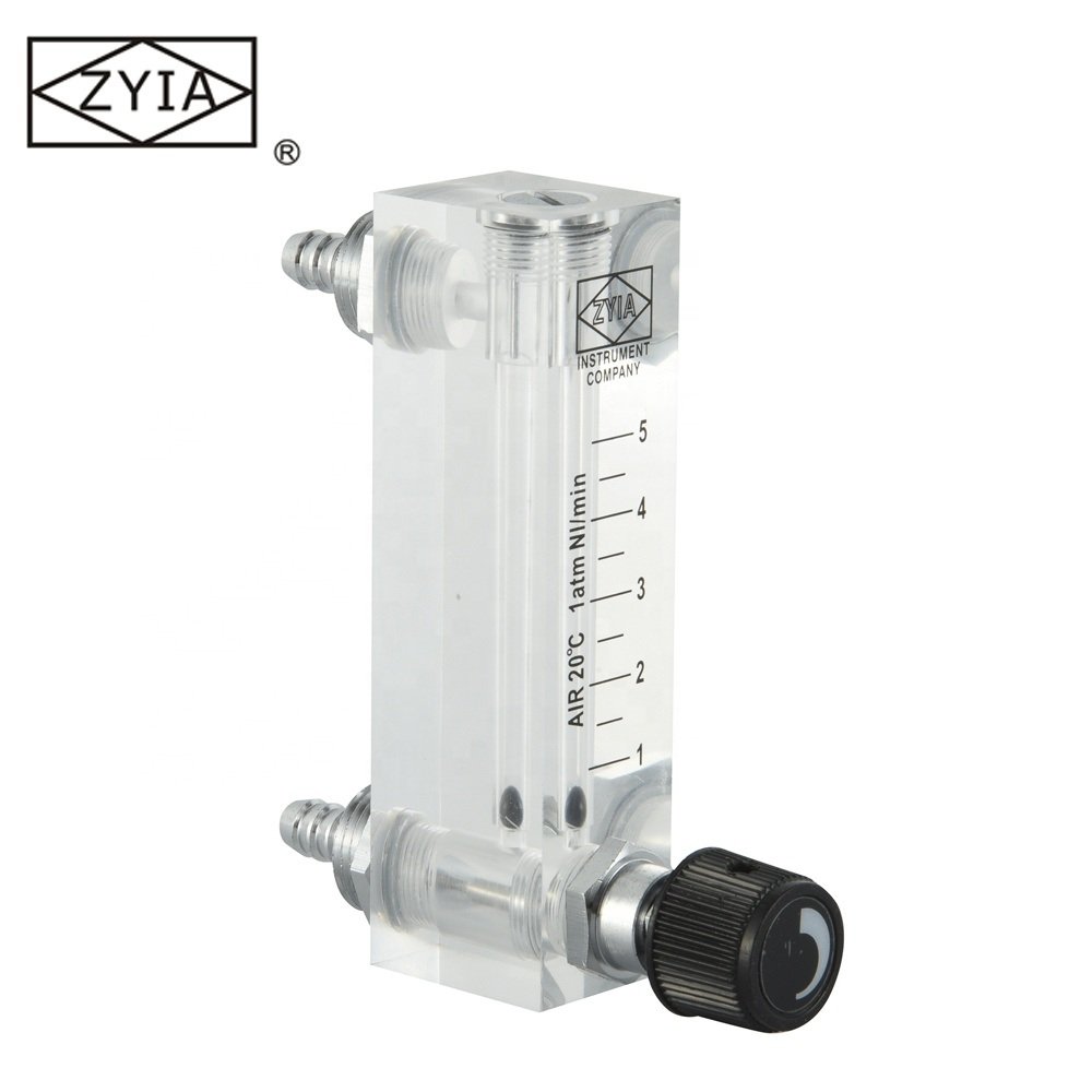 LZM-6T Acrylic Panel Mounted Flowmeters Acrylic Flow Meter air Water Flowmeter