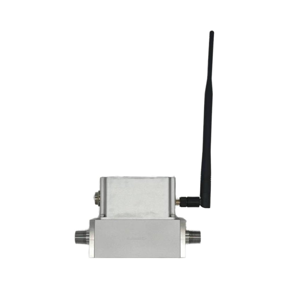 Micro Thermal Gas Mass Flow Meter Nitrogen Oxygen Compressed Air Methane Hydrogen Series DN10 15 20 OEM with 4G LoRa Iot