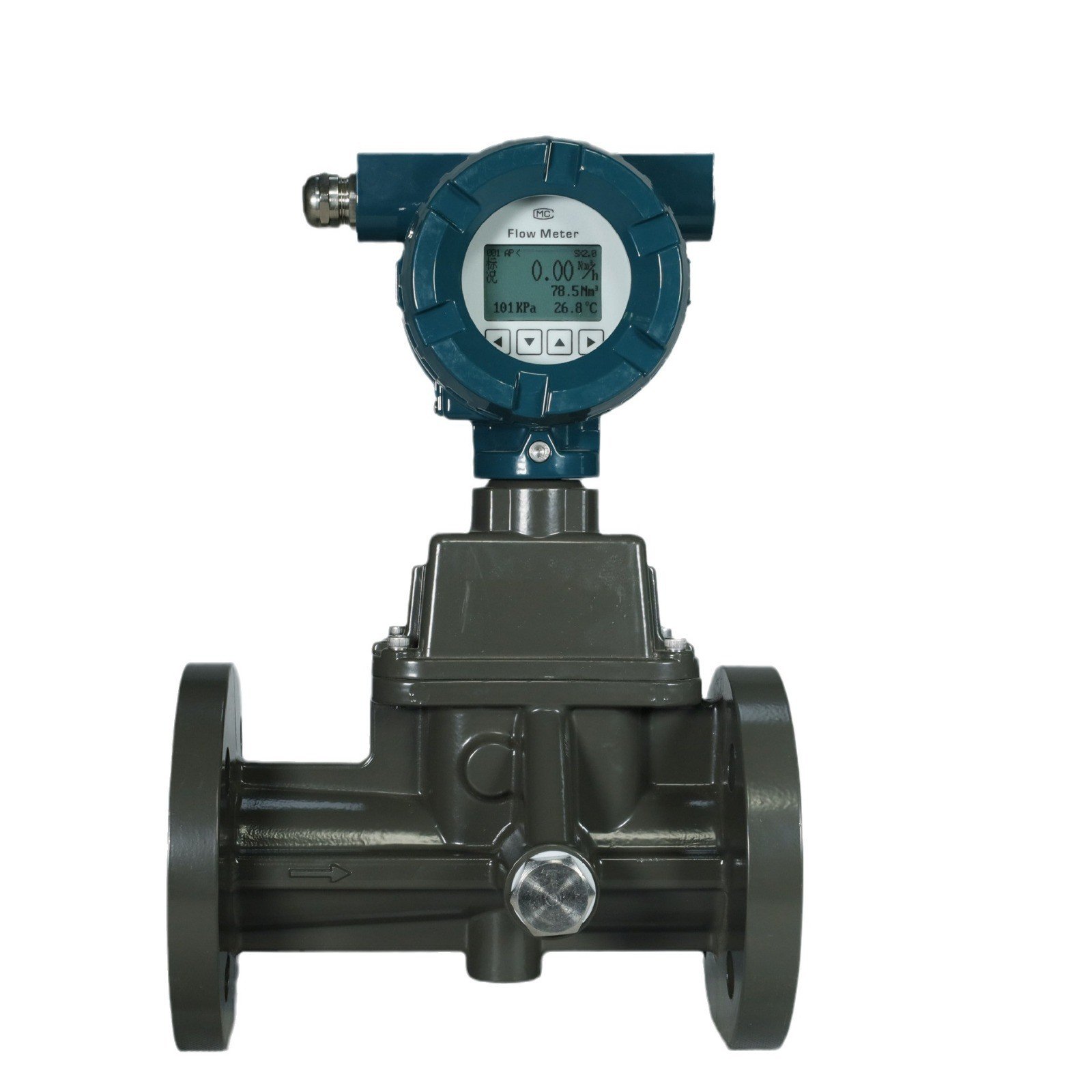 3'' Inch DN80 Air Flow Precession vortex Flow Meter Made in China