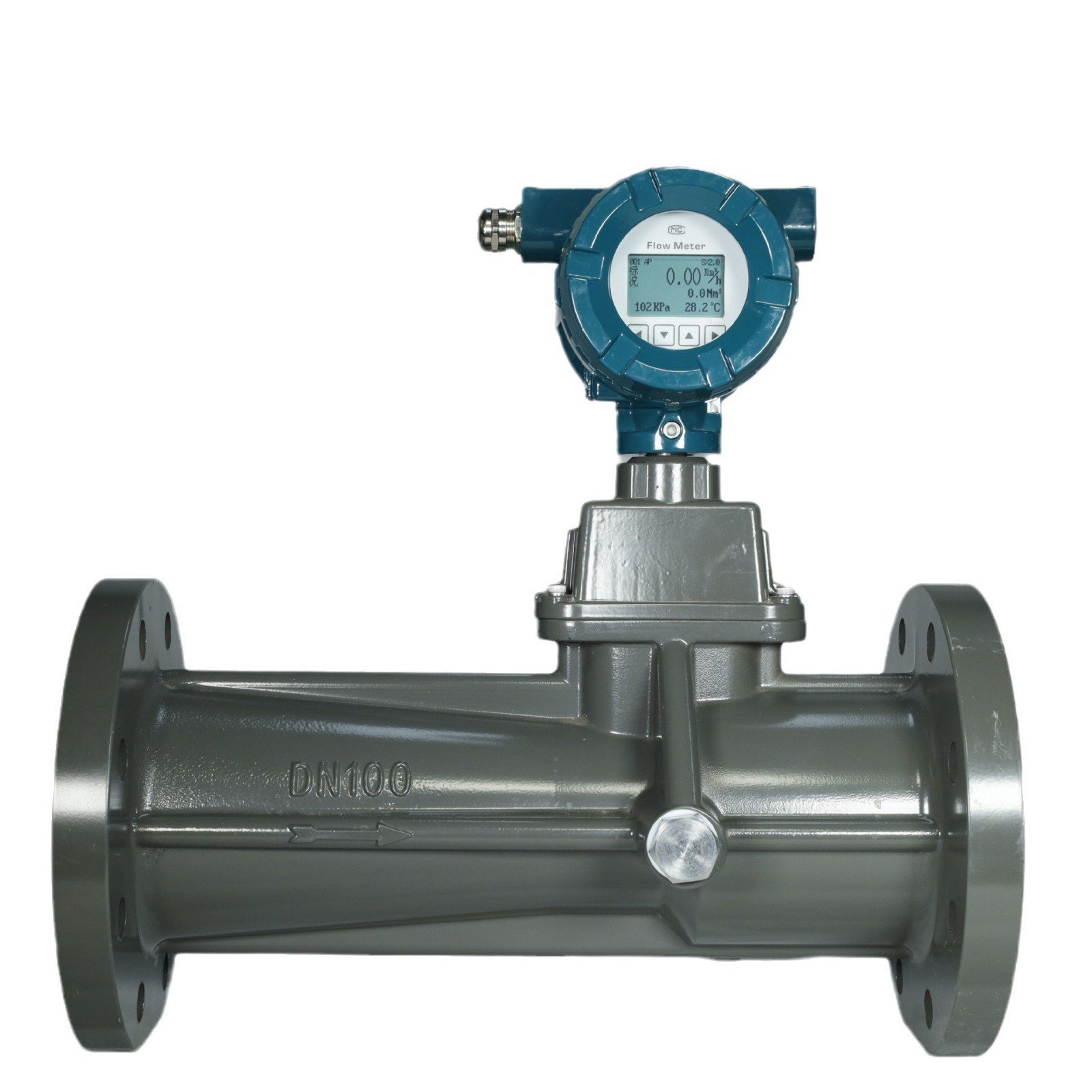 3'' Inch DN80 Air Flow Precession vortex Flow Meter Made in China