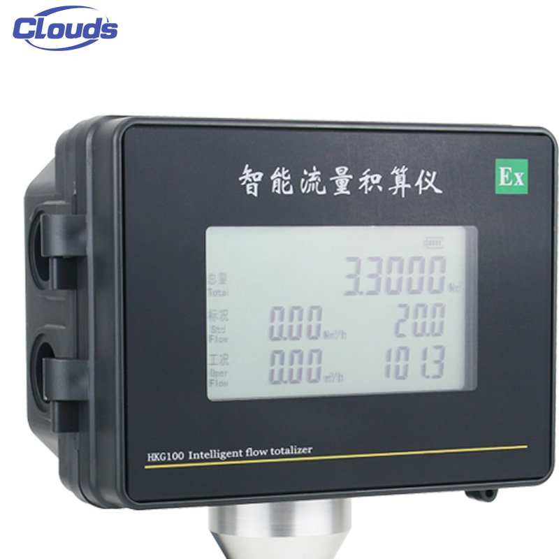 Clouds Intelligent Gas Flow Meter Roots Waist Wheel Flowmeter Wet Gas Flow Meter Flowmeter Gas Compressed air Flowmeter