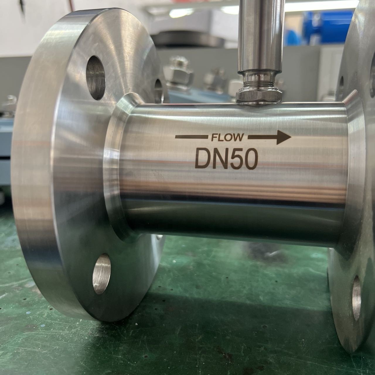 DN50 High Accuracy Alcohol/Oil Measurements Liquid Turbine Flowmeter