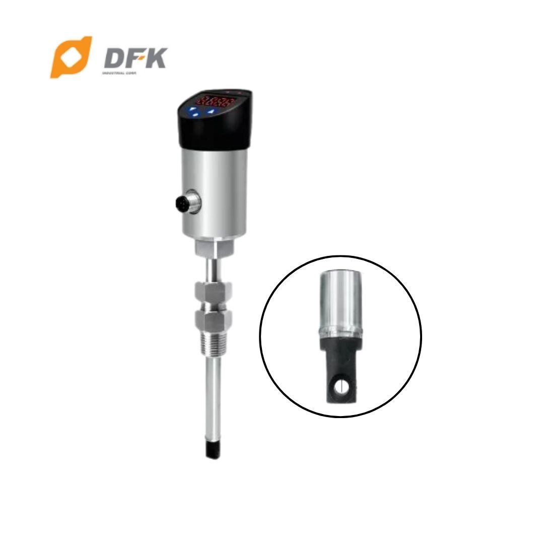 RS-485 Duct Compressed Air Flow Meter With Probe