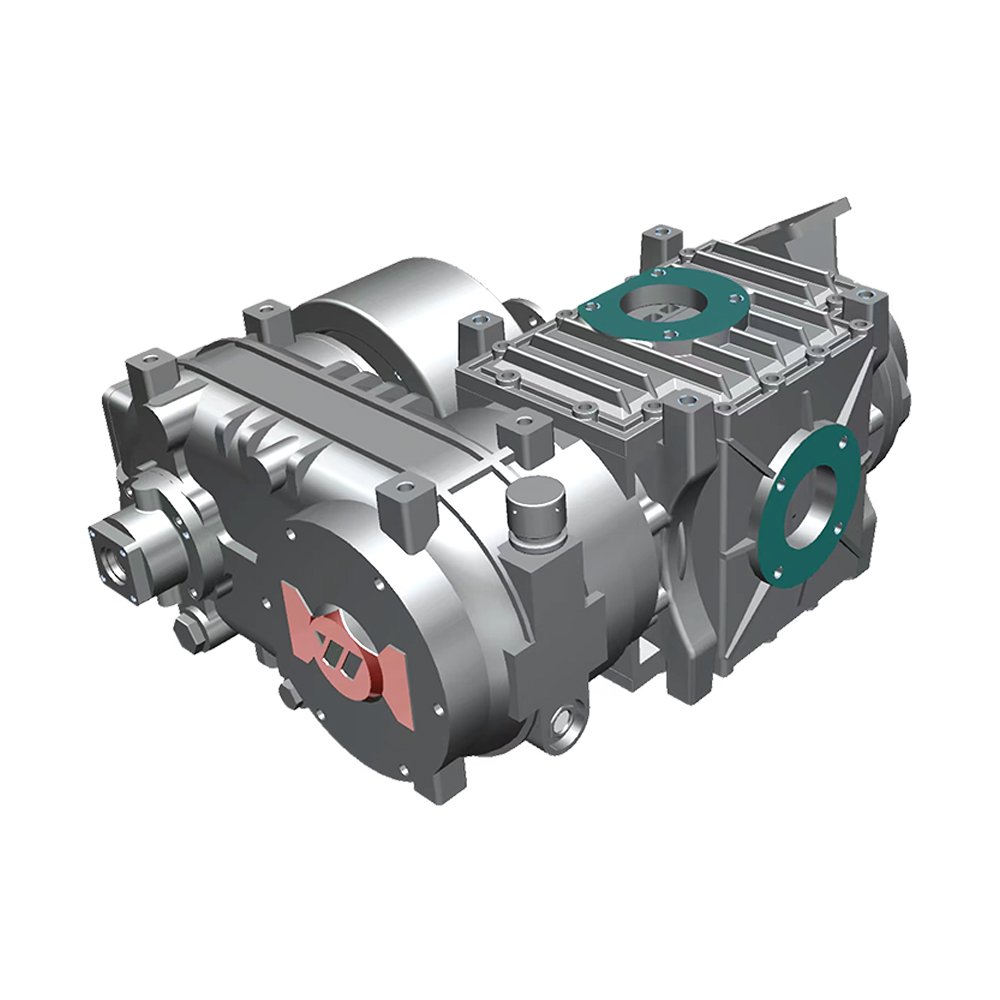 HYCW-12/2 Model 1 Cylinder Flow Rate of 12 Cubic Meters Per Minute Suspended Cement Unloading air Compressor