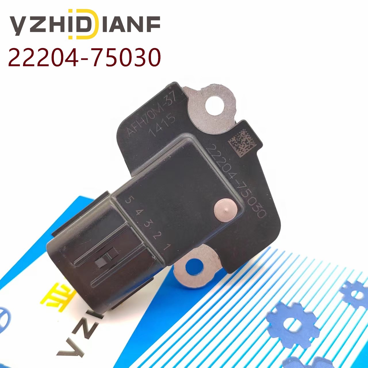 New Mass Air Flow Sensor Meter MAF 22204-75030 2220475030 AFH70M-37 for Toyota Lexus 2.7L 4.7L 5.7L