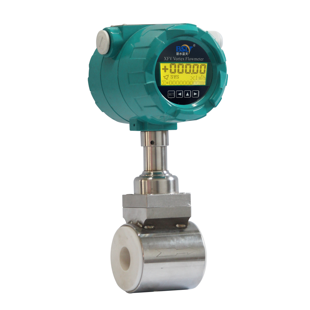 BSLT Manufacturer High Temperature Air Flow Meter Water Digital Vortex Flowmeter