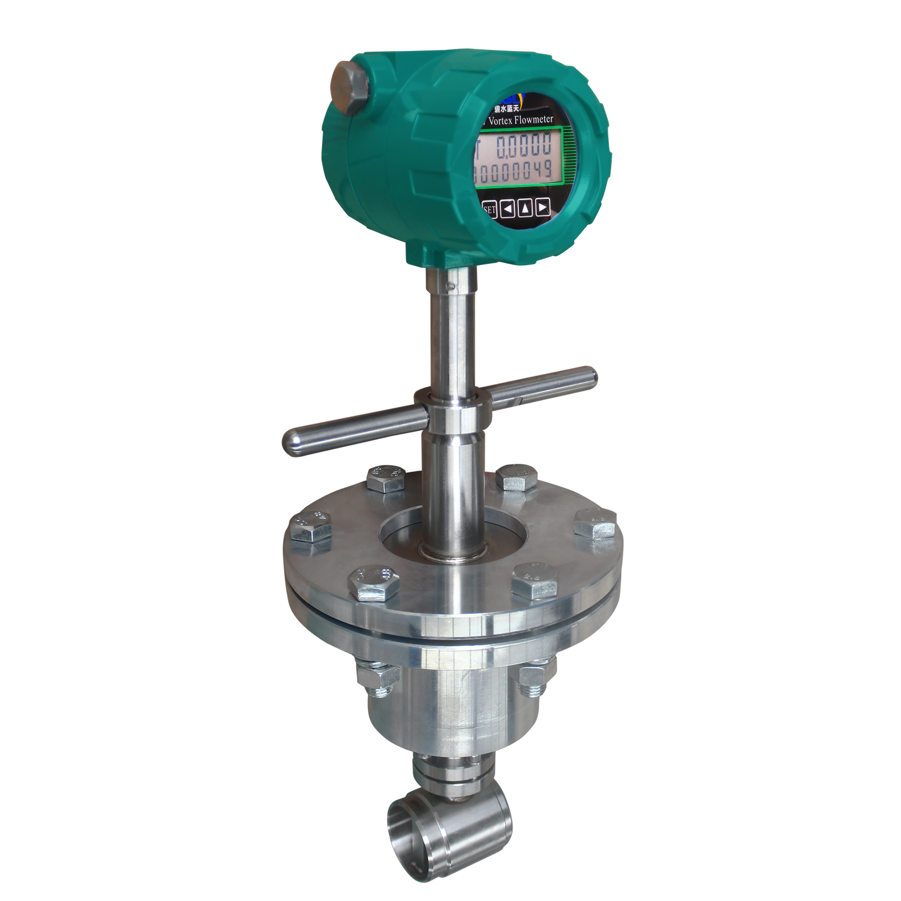 BSLT Manufacturer High Temperature Air Flow Meter Water Digital Vortex Flowmeter