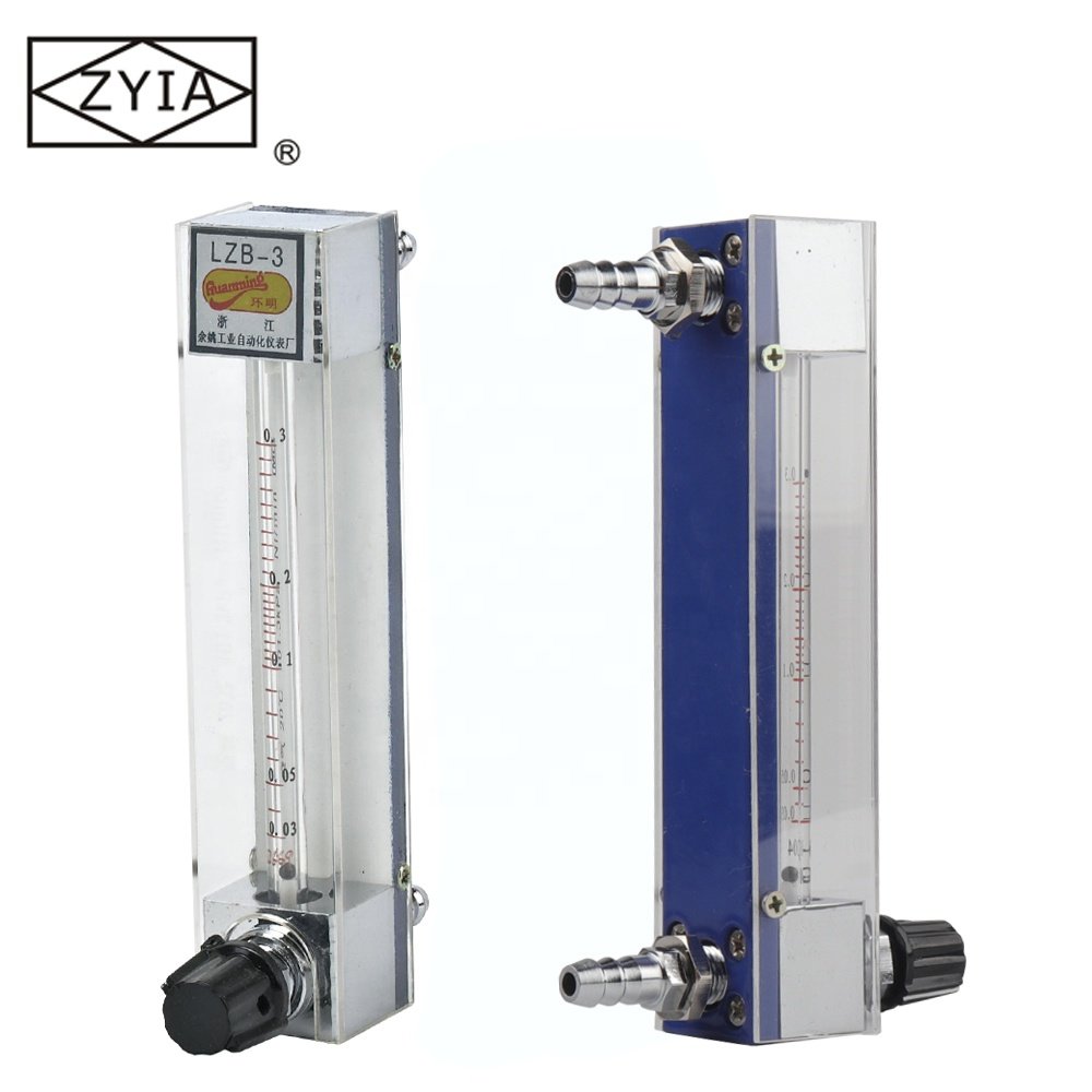 Easy Operation for Laboratory Projects Adjustable Variable Area air Alarm Rotameter