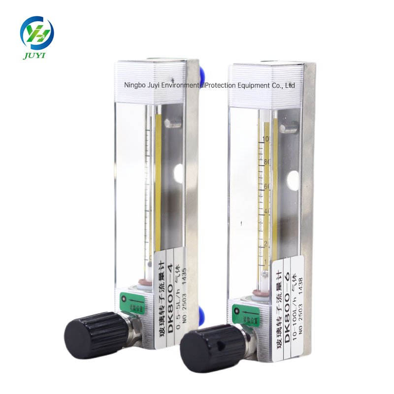 SS316 Stainless Steel Corrosion Resistant Rotameter Temperature and Glass Rotor Flow Meter for Water and Gas OEM Customizable