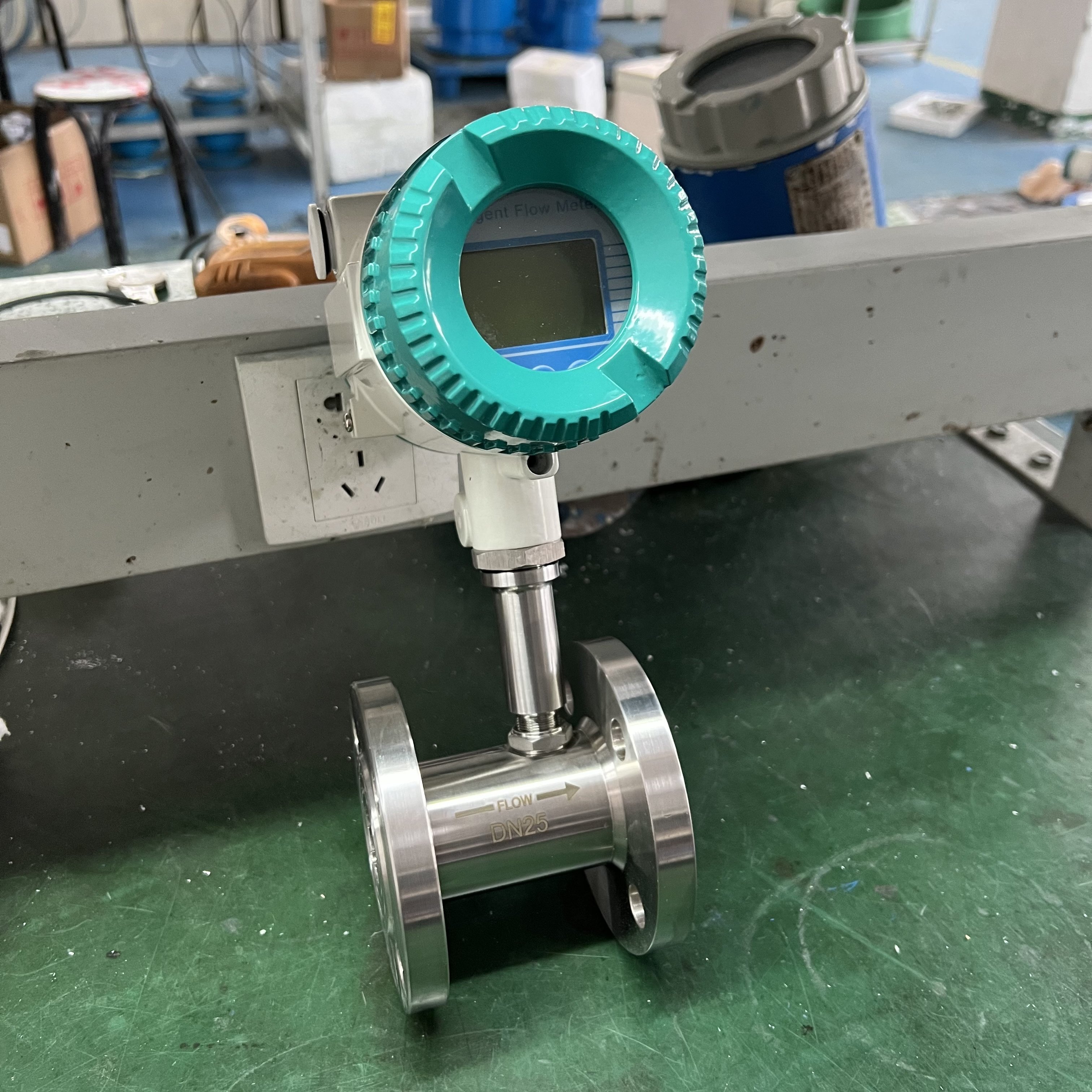 Liquid Turbine Flowmeter DN50 for Diesel Fuel With 4-20mA/RS485 SS304/SS316L Turbine Flowmeter