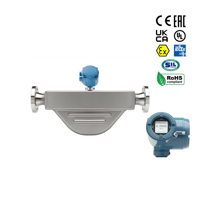 100% New Original Emerson R-Series Coriolis Flow and Density Meter, High-precision Digital Smart R050S DN15 DN50 Mass Flow Meter