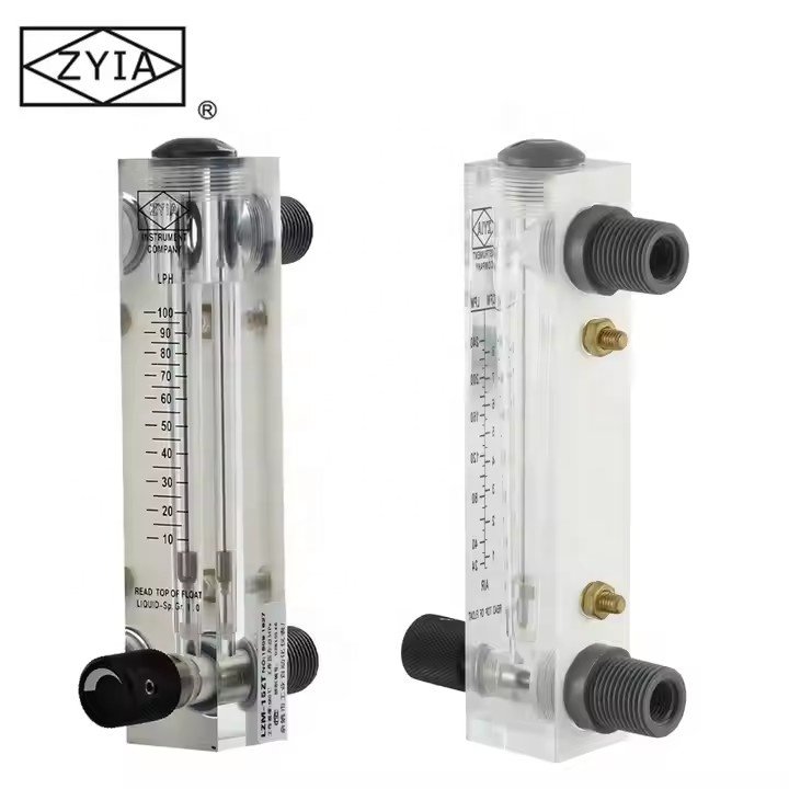 LZM-15ZT Acrylic Low Cost Turbine Mechanical Water Flow Meter Type in China