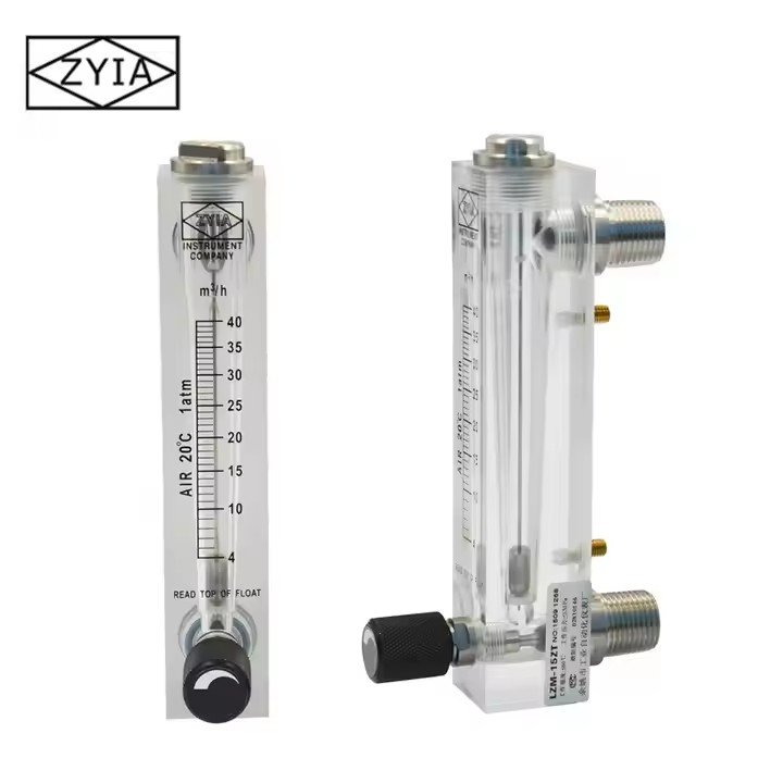 LZM-15ZT Acrylic Low Cost Turbine Mechanical Water Flow Meter Type in China