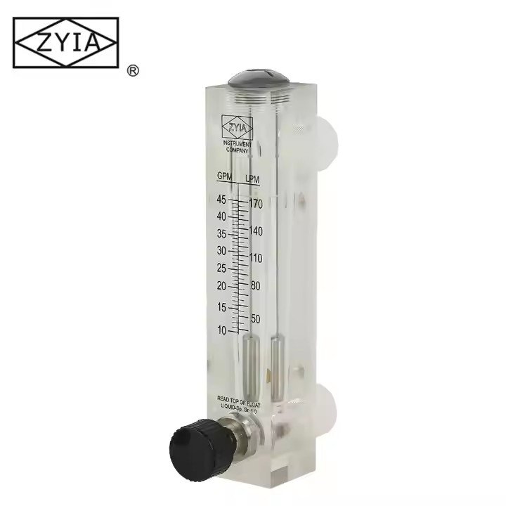 LZM-15ZT Acrylic Low Cost Turbine Mechanical Water Flow Meter Type in China