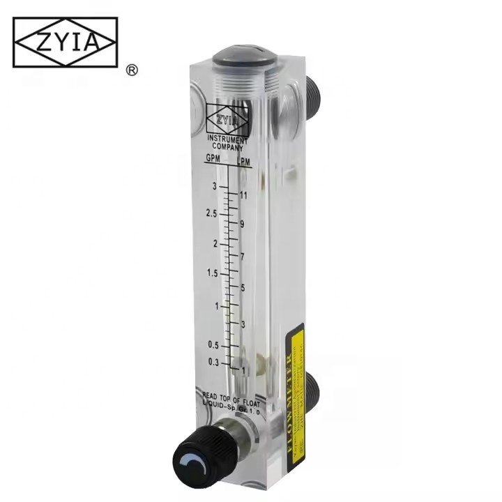 LZM-15ZT Acrylic Low Cost Turbine Mechanical Water Flow Meter Type in China