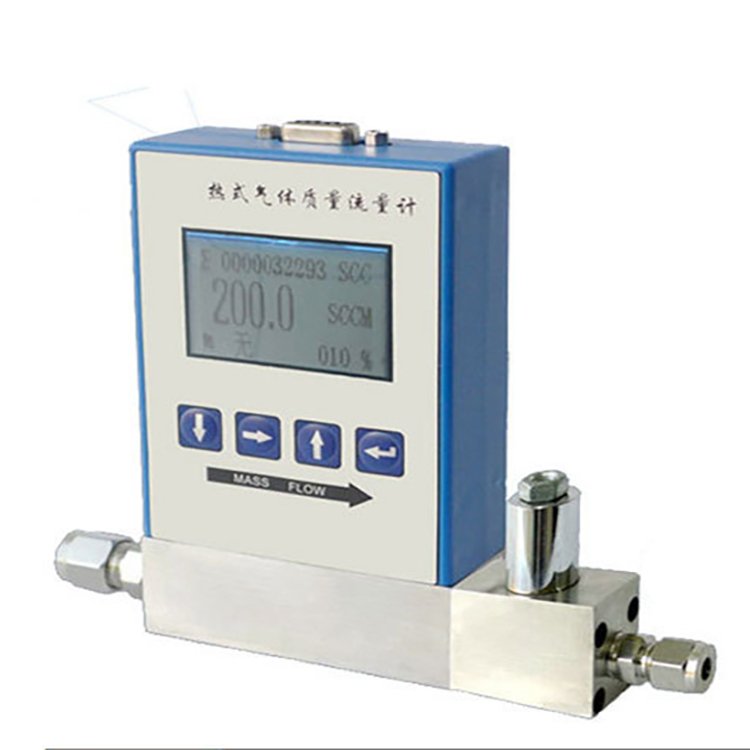 MFM MFC 1000sccm 30000sccm CO2 Hydrogen Oxygen Helium Thermal Gas Flow Meter Sensor