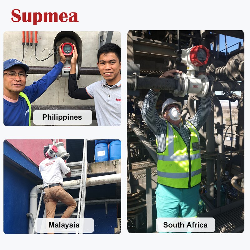 Supmea Supplier Liquid Sewage Water Industrial Electro Magnetic Flow Meter Digital Flowmeter