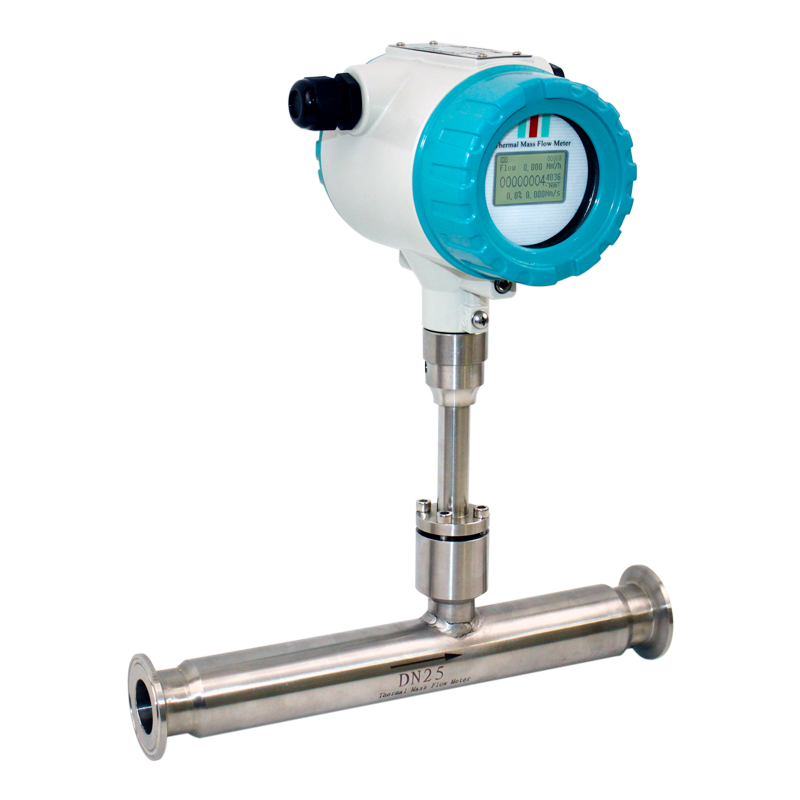 Thread Connection 4-20mA Output Hart Digital in Line DN10 DN15 Thermal Gas Mass Flow Meter