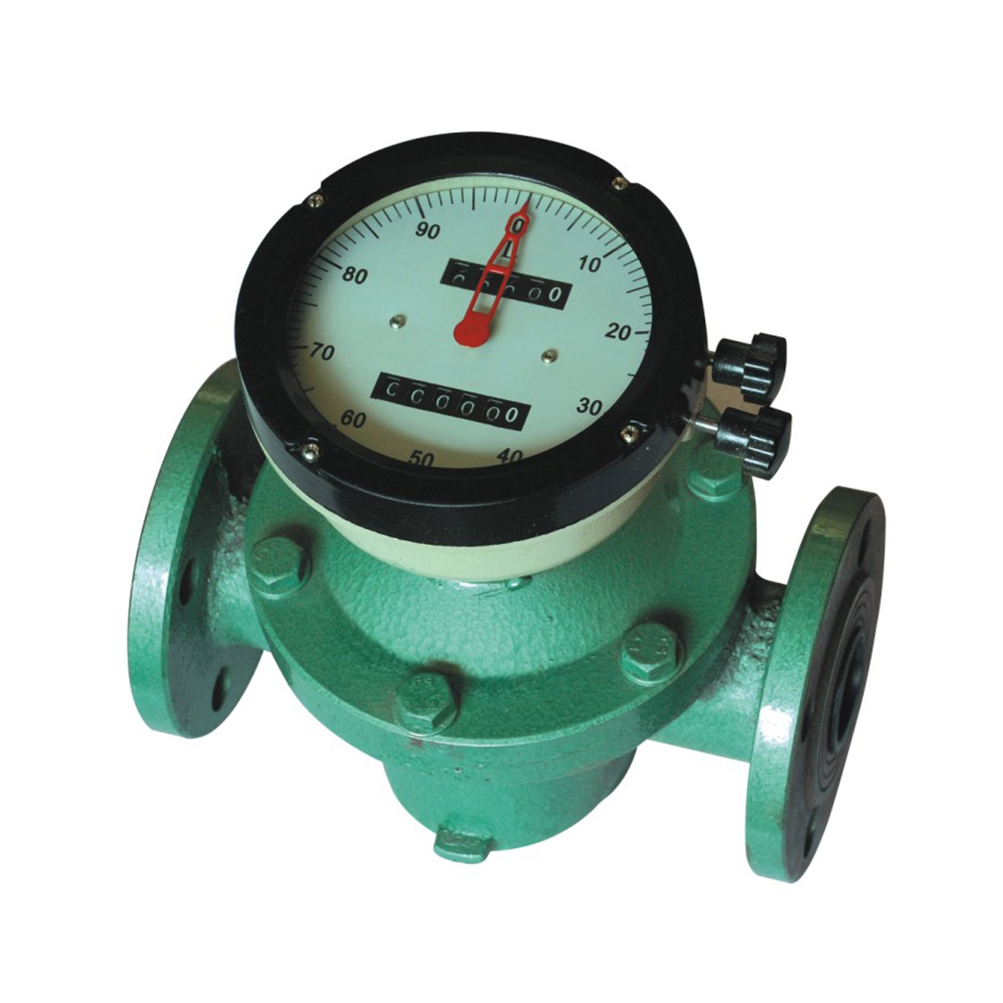 High Quality OGM Type 1.5" Cast Iron Oval Gear Flow Meter for Gas Stations