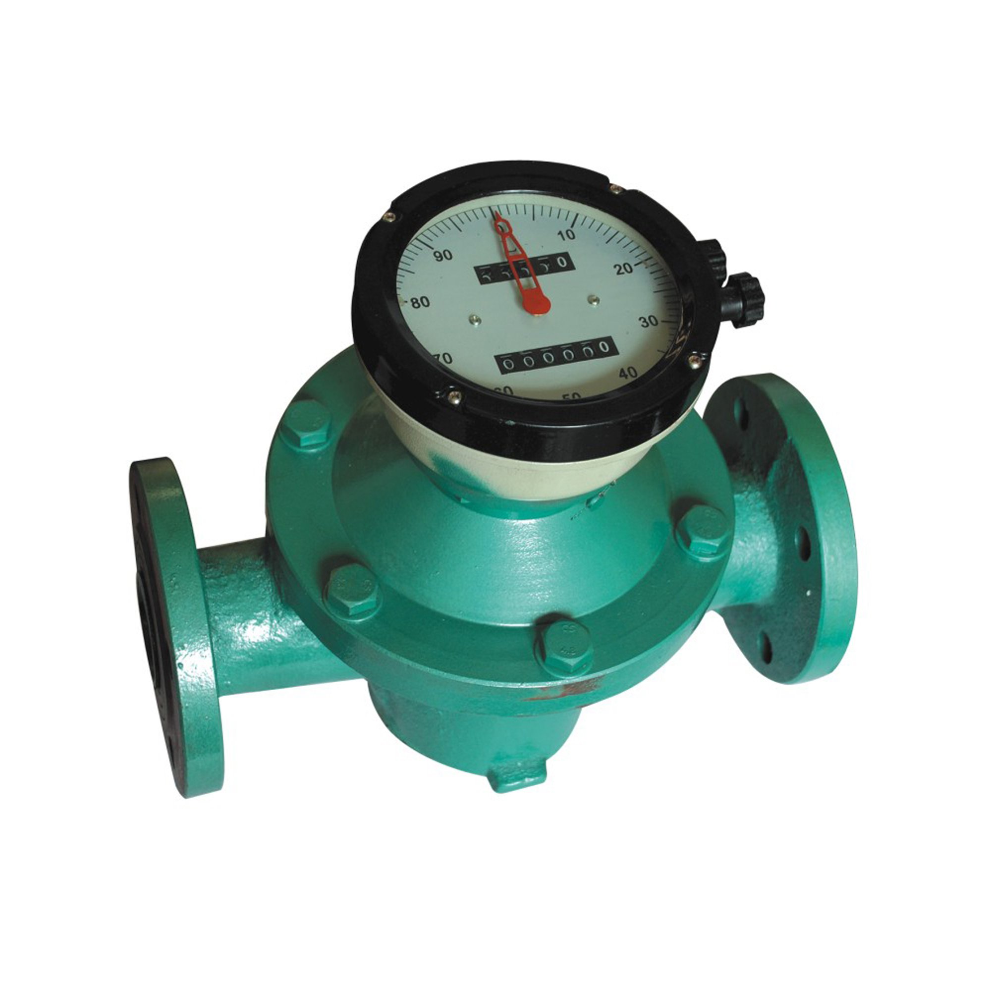 High Quality OGM Type 1.5" Cast Iron Oval Gear Flow Meter for Gas Stations