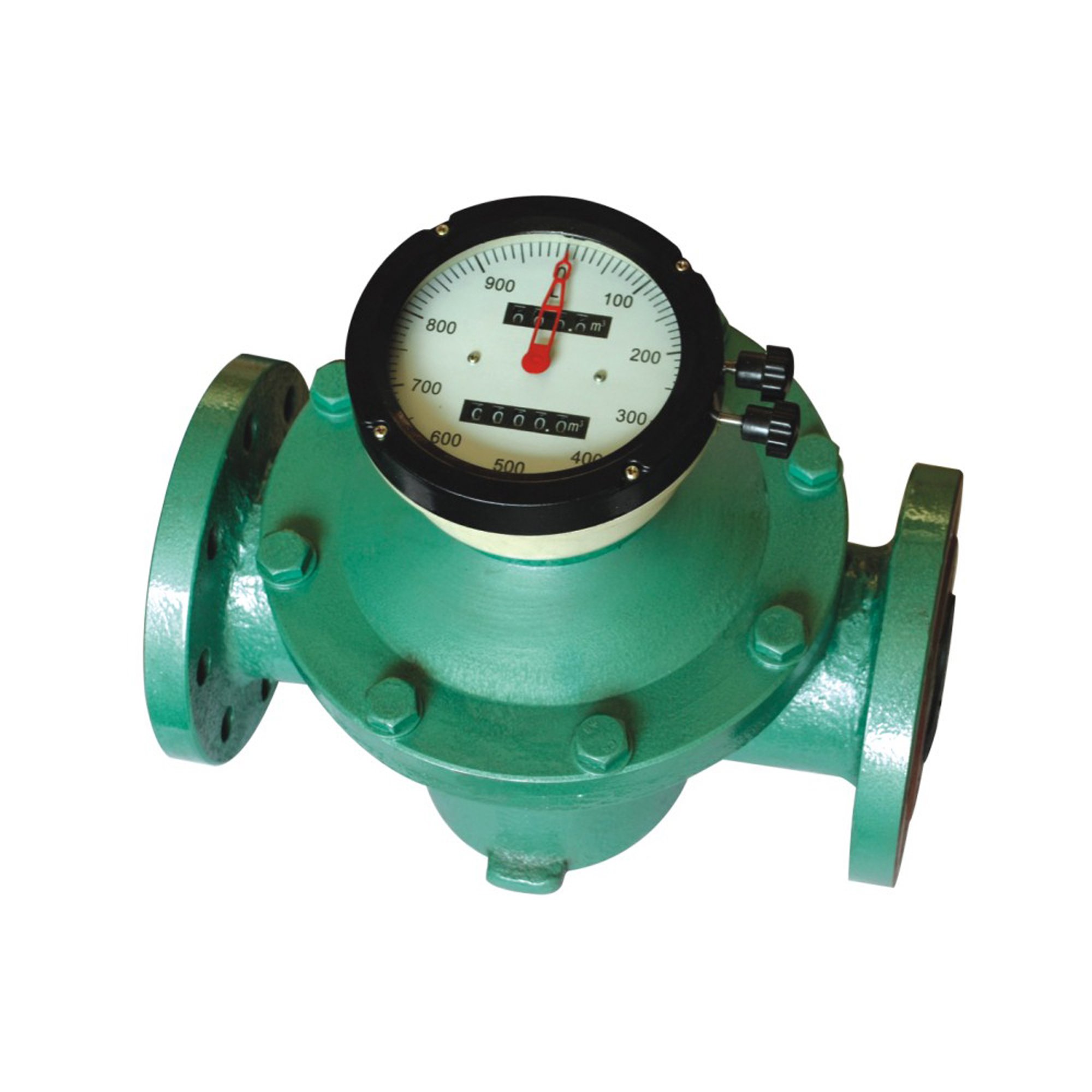 High Quality OGM Type 1.5" Cast Iron Oval Gear Flow Meter for Gas Stations